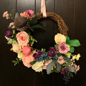 Country Cottage Spring Wreath