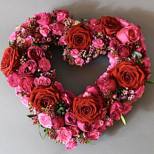 Gorgeous Heart Wreath