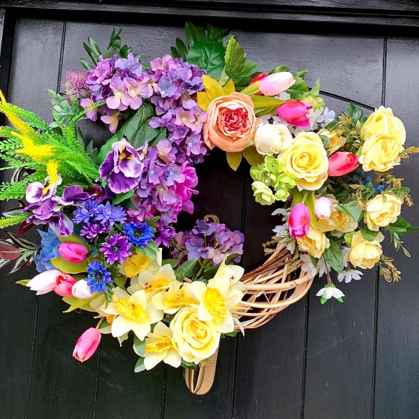 Spring Has Sprung Wreath.