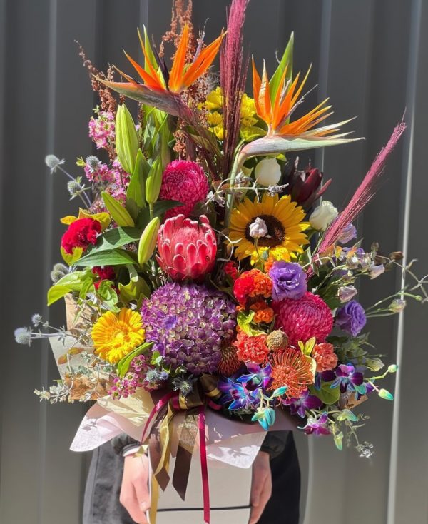 Club Tropicana Fresh Flower Arrangement.