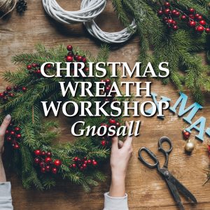 Christmas Wreath Workshop, Gnosall