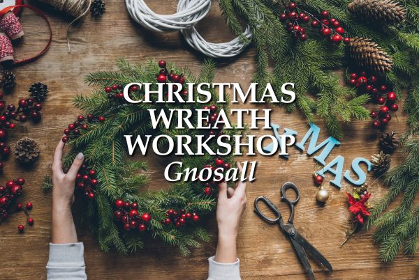 Christmas Wreath Workshop, Gnosall
