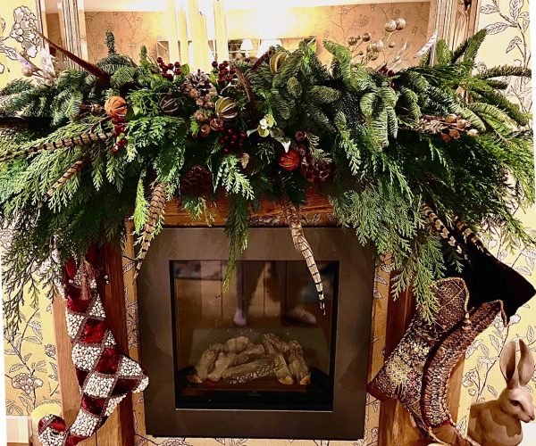 Joy to the World Christmas Garland