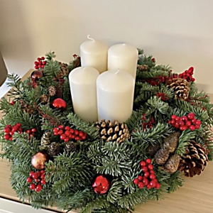 The Noel Candle Arrangement