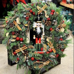 The Nut Cracker Christmas Wreath