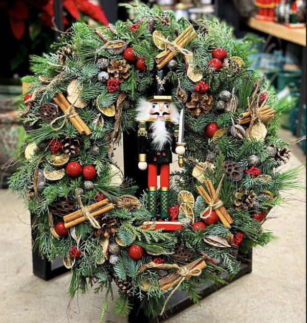 The Nut Cracker Christmas Wreath