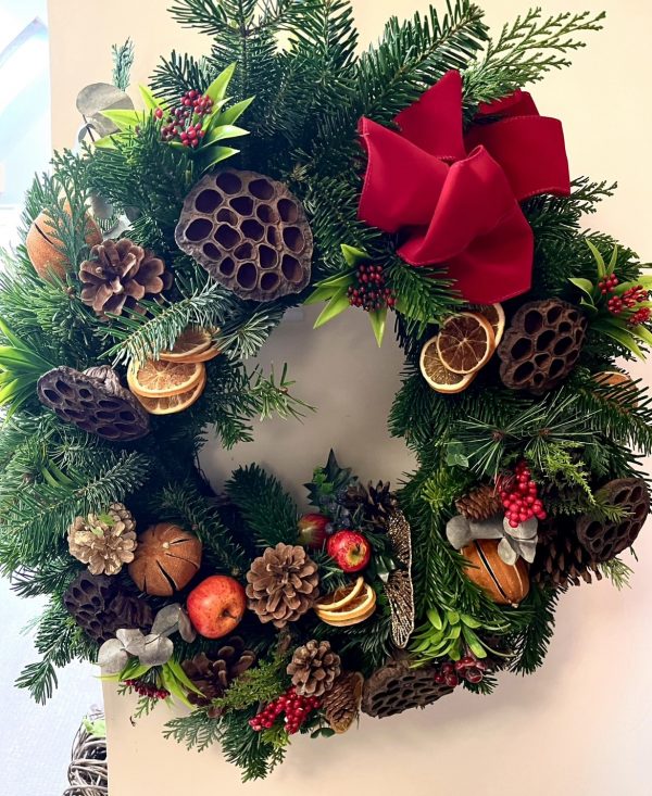 Rudolph Christmas Wreath