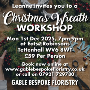 Christmas Wreath Workshop - 1st Dec 2025